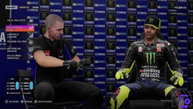 Emocionante análisis en pista de MotoGP 20