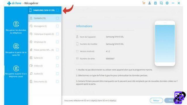 How to recover data from a broken Android smartphone?