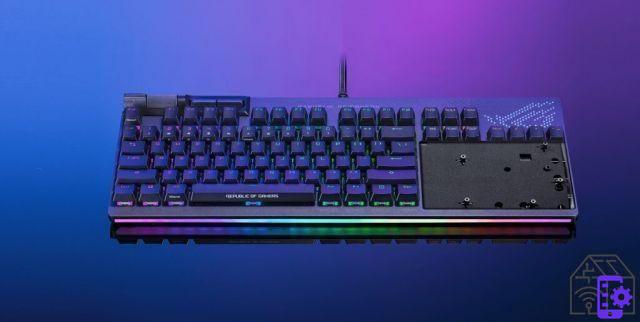 The review of the ROG Strix Flare II Animate mechanical keyboard