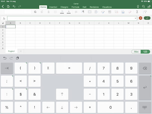 Comment utiliser Excel sur iPad