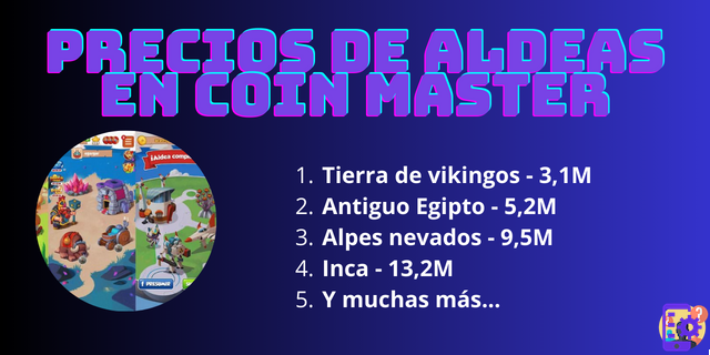 Precios de Aldeas en Coin Master: Planifica tu Estrategia