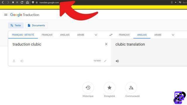 Como salvar uma tradução no Google Translate?