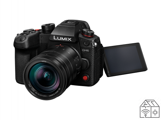 Lumix GH6, Panasonic unveils the new top of the range micro 4/3