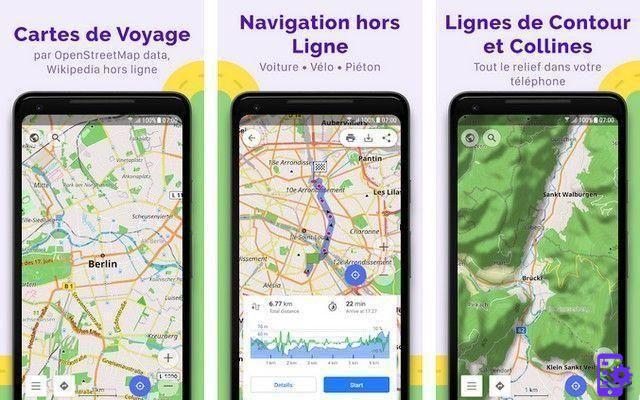 Las 10 mejores aplicaciones de GPS para Android en 2022