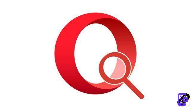 How to change the search engine on Opera?