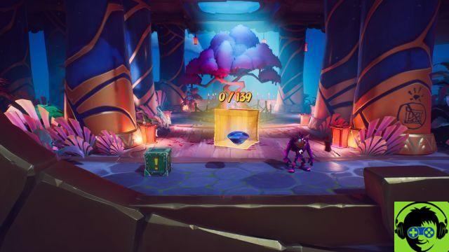 Crash Bandicoot 4: It's About Time - Dove trovare la gemma blu e il suo percorso bonus