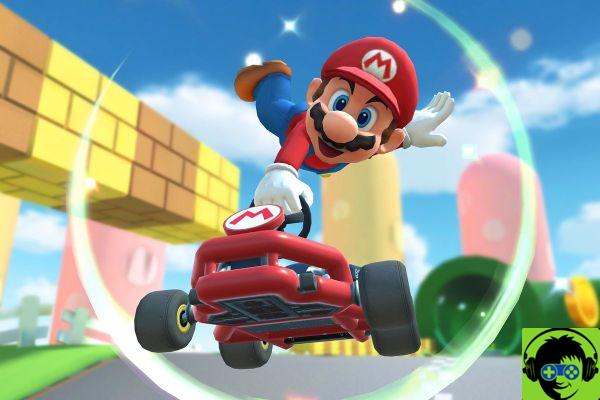 Como acertar um Kadomatsu com um item 3 vezes em uma única corrida no Mario Kart Tour