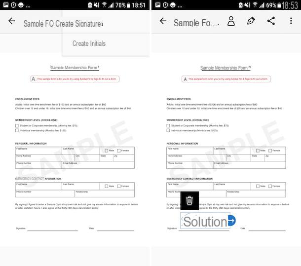 Come firmare un documento PDF