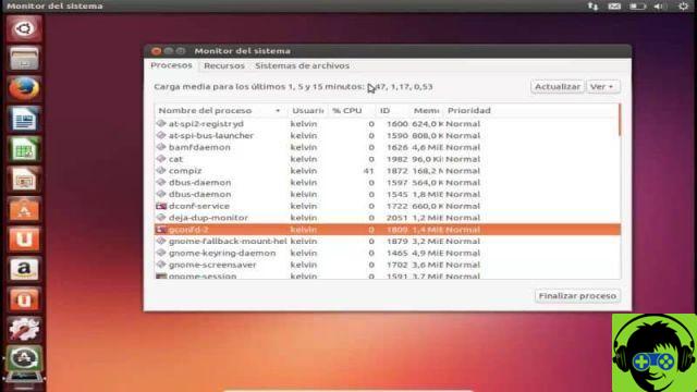 How to view active Ubuntu processes and kill them