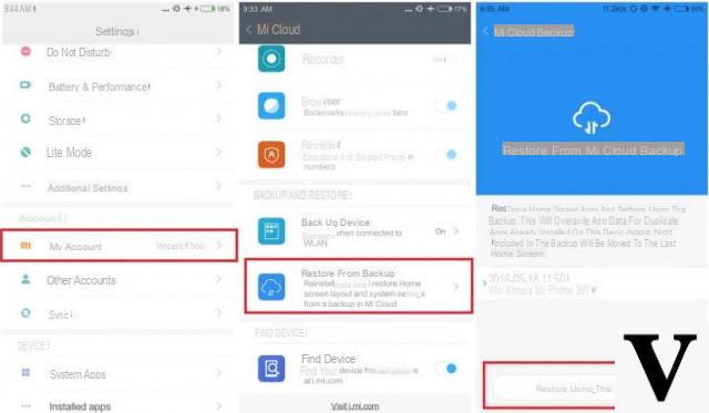 Fare Backup e Ripristino Xiaomi MI e Redmi su PC/Mac   –