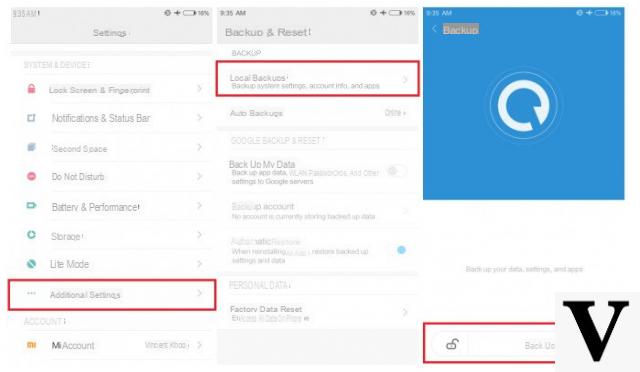 Backup and Restore Xiaomi MI and Redmi on PC / Mac -