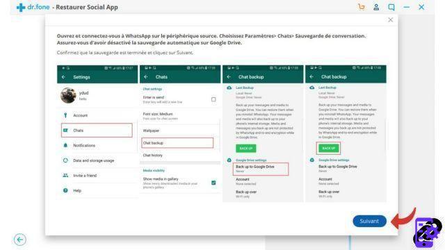 Como fazer backup e restaurar dados de aplicativos sociais no smartphone?