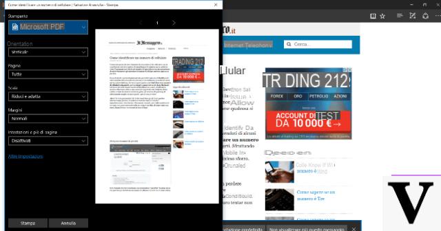 Comment enregistrer une page Web au format PDF