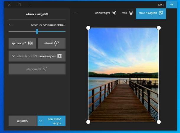 Come ruotare una foto
