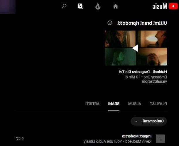 Come caricare musica su YouTube