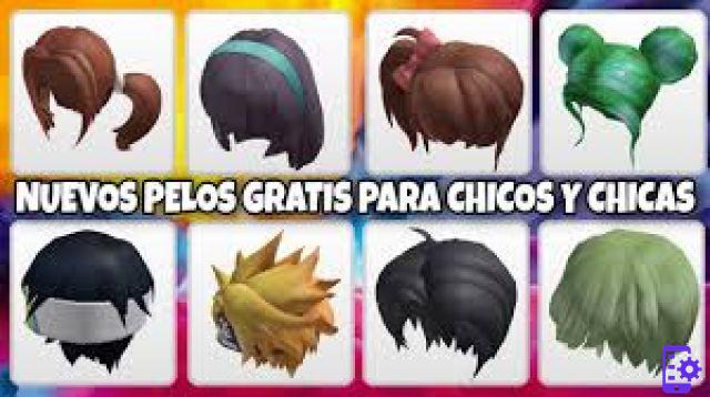 Como obter cabelo grátis em Roblox