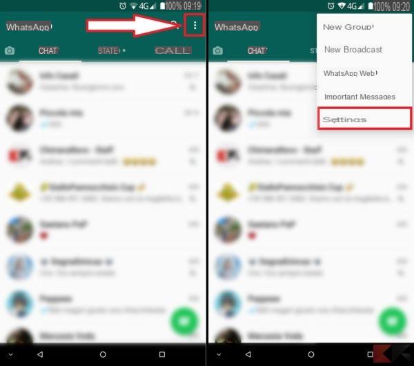 Comment masquer les photos de profil WhatsApp