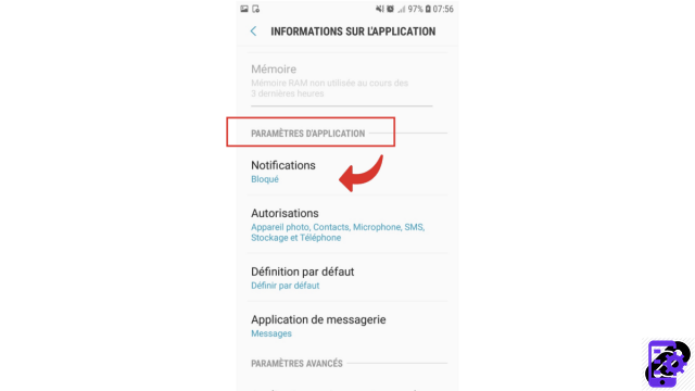 Como ativo as notificações de um aplicativo Android?