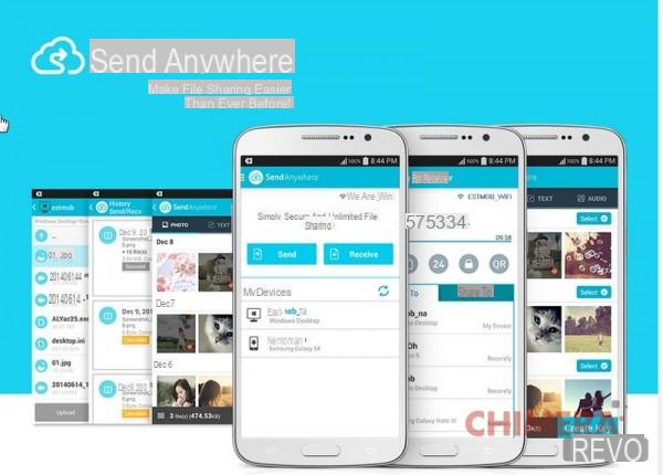 Inviare file di grandi dimensioni con Android e iPhone