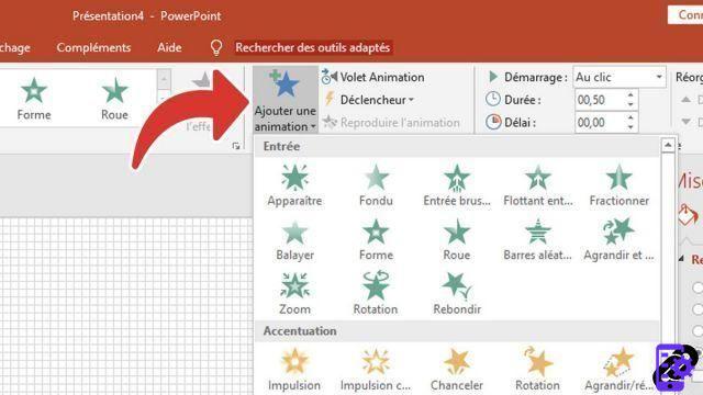 Como aplicar vários efeitos de animação a um objeto no PowerPoint?