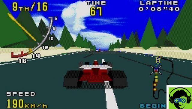 Virtua Racing Mega Drive cheats