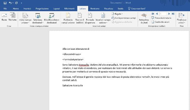 Cómo hacer la combinación de correspondencia