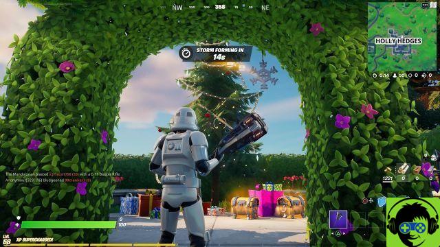 Posizioni dell'albero delle vacanze di Fortnite: Guida alla sfida dell'Operazione Snowdown