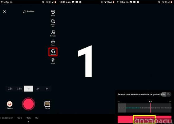 Timer in Tiktok: How to add it to your videos