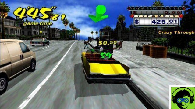 Crazy Taxi - trucos y códigos de Sega Dreamcast