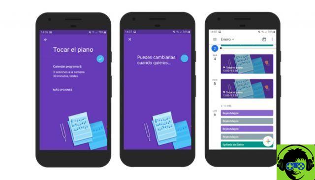 Cómo usar Google Calendar para crear hábitos y alcanzar metas