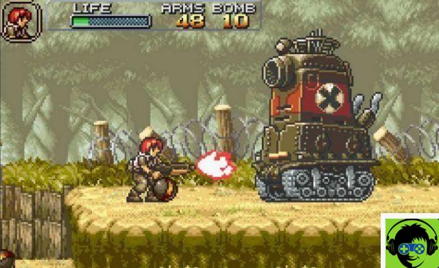 Metal Slug Advance - GBA cheats