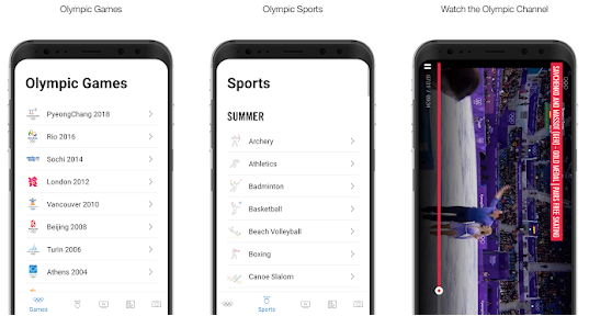 Les meilleures applications pour regarder les jeux olympiques