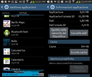 Difference between Clear Cache and Clean Data in Android
