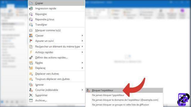 ¿Cómo reporto una dirección de correo electrónico como spam en Outlook?
