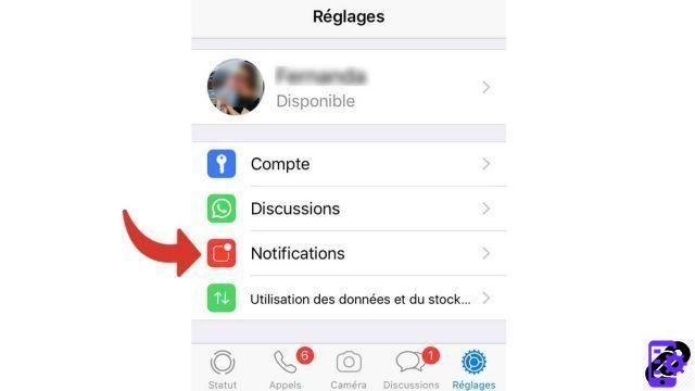 Como ativo as notificações do WhatsApp?