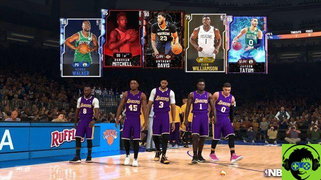 Sono disponibili tutti i codici per armadietti myTeam NBA 2K20 di luglio