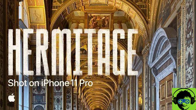 Visita el museo del Hermitage. Registrado con iPhone 11 Pro