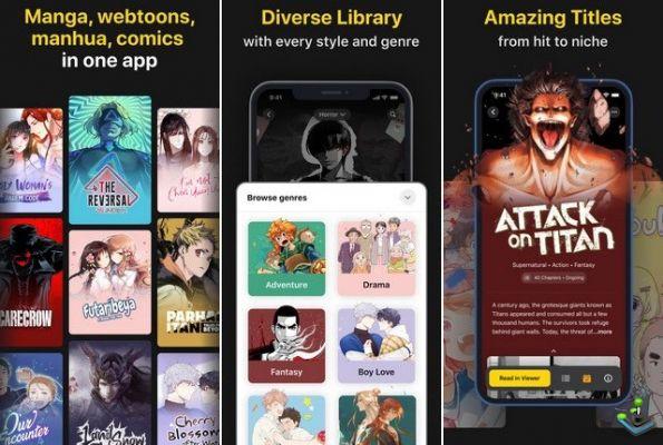 Os melhores aplicativos de mangá para iPhone e iPad