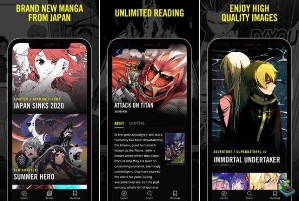 Las mejores aplicaciones de manga para iPhone y iPad