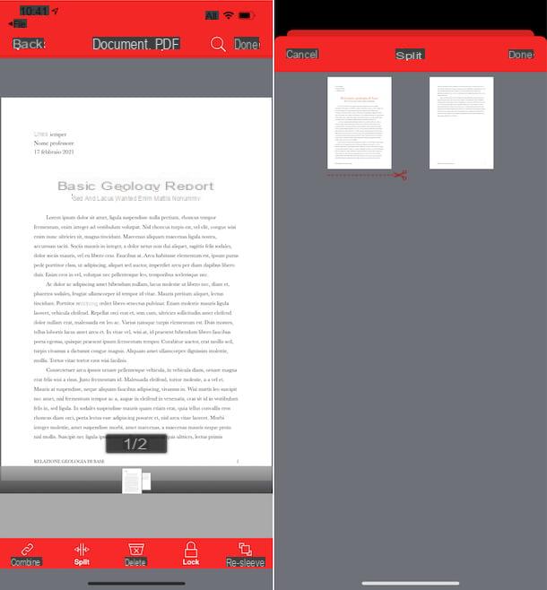 How to split a PDF file