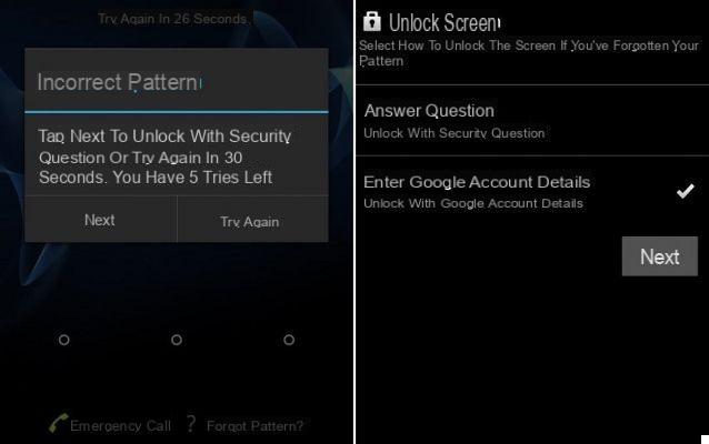 ¿Cómo desbloquear un teléfono Android sin contraseña / PIN? | androidbasement - Sitio oficial