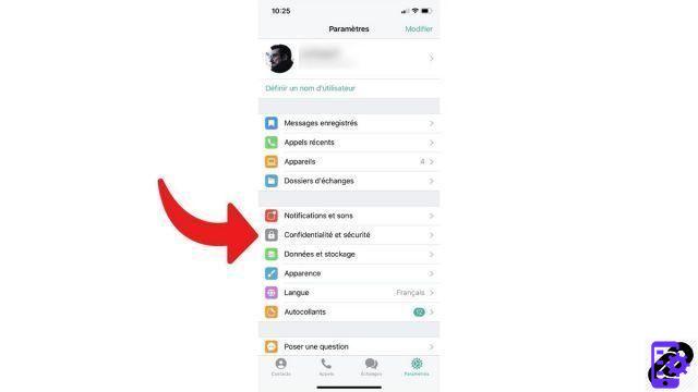 Como desbloquear o Telegram com Face ID?