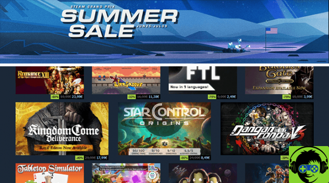 ¡La oferta de verano de Steam ha comenzado!