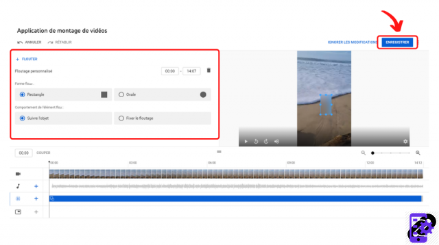 How to blur elements in a YouTube video?