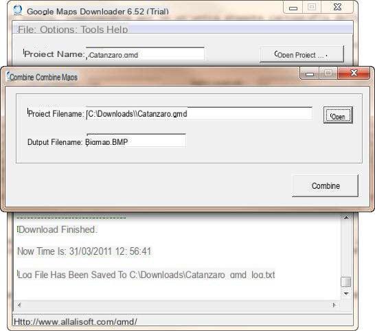 Downloader do Google Maps