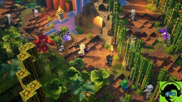Minecraft Dungeons: Jungle Awakens DLC - How To Unlock The Panda Board | Secret level guide