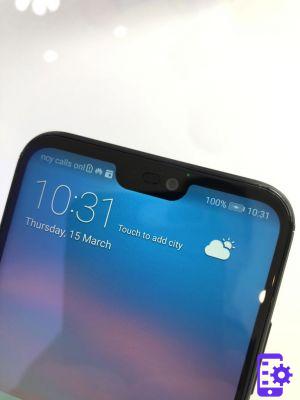 Cómo eliminar el efecto notch en Huawei P20 Lite