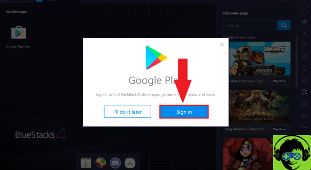 Como usar a Google Play Store no seu PC