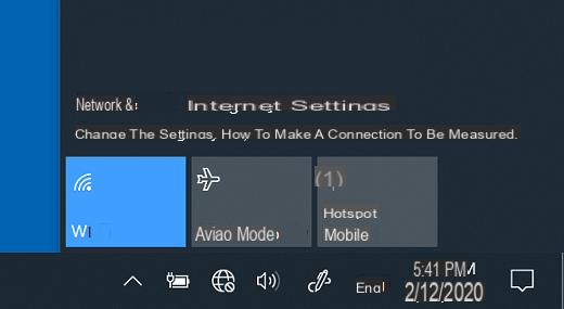 Connessione a consumo in Windows 10