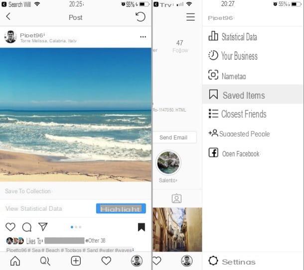 Como salvar fotos do Instagram no celular